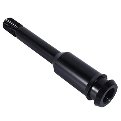 Image of Aramox Shift Knob Extender, 5inch Gear Shifter Stick Lever Straight Extension Extender Black for T4 1990 2003