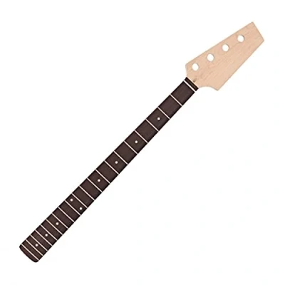 Image of Bass Guitar Neck Replacement by Gear4music Rosewood 20 Frets