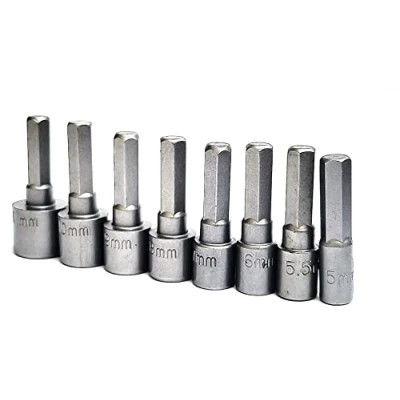 Image of 8pc 1/4&quot; Hex Shank Nut Driver Set