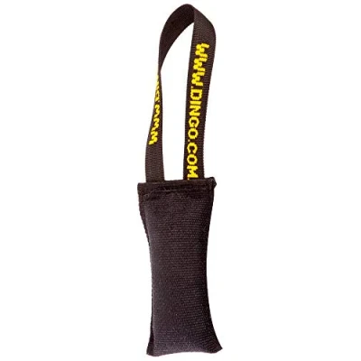 Image of Dingo Agility Bite Tug for Dog, Handmade Toy Floating on the Water Black 15604,15 x 8 cm