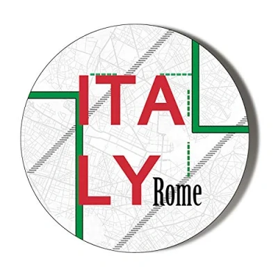 Image of Gift Insanity ITALY ROME 45mm Medium Badge