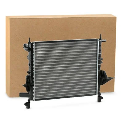 Image of 7701045212, 7701352580, 7701499800, 8660000478 Engine radiator NRF 529513 Aluminium 430mm 378mm 23mm Mechanically jointed cooling fins
