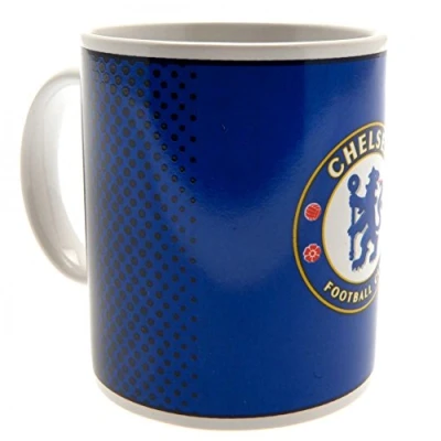 Image of Hy Pro MUGC Chelsea Fade Design Boxed Mug, Ceramic, White