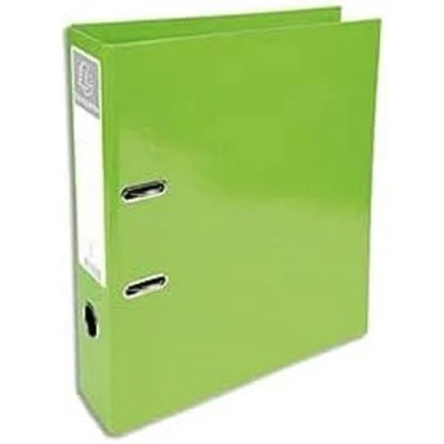 Image of Exacompta Ref 53623E &#039;Iderama Collection Lever Arch File 320 x 290mm in Size, Suitable for Storing A4 Documents, 70mm Spine, 75mm Rings, FSC Certified Lime Green