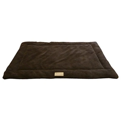 Image of Ellie Bo XXL Brown Sherpa Fleece Mat for 48 inch Dog Cage