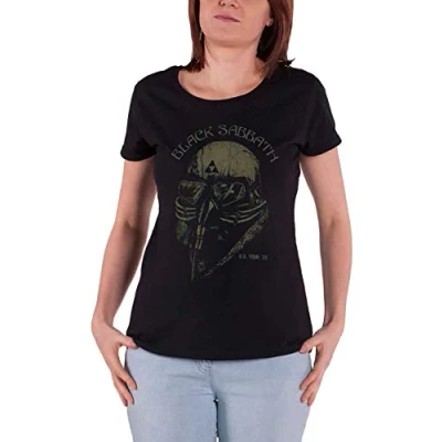 Image of Guns N Roses Bullet Logo Black Womens T shirt Small