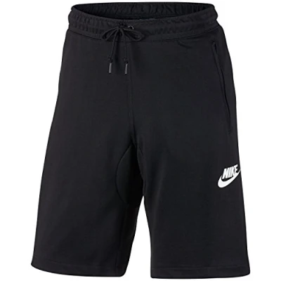 Image of Nike M NSW AV15 SHORT FLC Shorts for Men, Size S, Colour Black