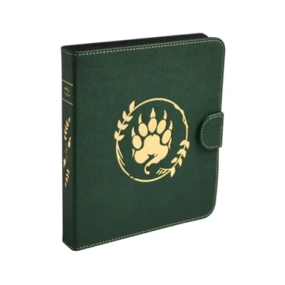 Image of Dragon Shield Spell Codex Portfolio Forest Green