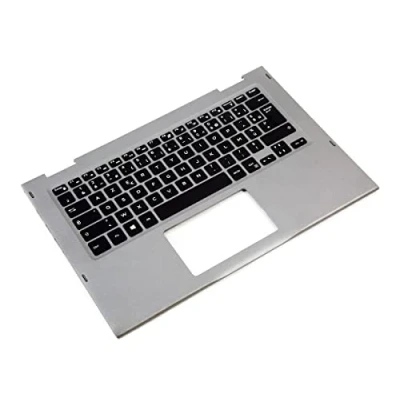 Image of Dell Inspiron 5368/5378/2 in 1 Palmrest &amp; FRENCH Backlit Keyboard 0JCHV0 + 0CP6P7 (Renewed)