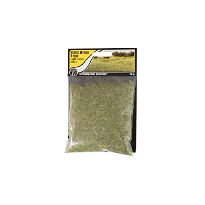 Image of Woodland Scenics 7mm Static Grass Light Green