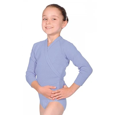 Image of Roch Valley Acrylic Crossover Cardigan 26&quot; Sky Blue