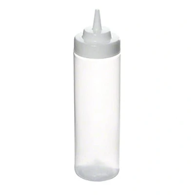 Image of Tablecraft 24 oz Wide Mouth Squeeze Bottle [Set of 12]