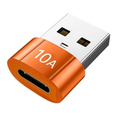 Image of Kexpsogy USB To C Adapter Female A Male Converters For Watch Phone Intelligent Devices And Smartphones