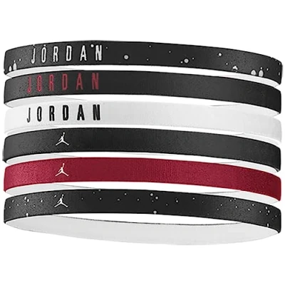 Image of Jordan Elastic 6 PACK Other accessories, Size: One Size, Black/white