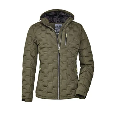 Image of Killtec Men&#039;s Skane Mn Downlook Jacket B in Down Look with Hood