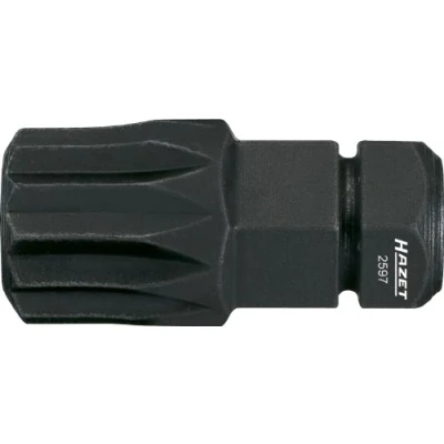Image of Hazet 2597 02 Bit, 21 mm, M10 Internal Serration Profile XZN, 0.009 kg, Germany
