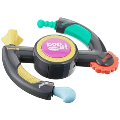 Image of Hasbro Gaming Bop It! Extreme Electronic Game for 1 or More Players, Fun Party Kids Ages 8+, 4 Modes Including One On Mode, Interactive Game,Multicolor,Medium