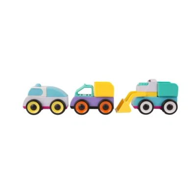 Image of Playgro Toy Cars Mix and Match 3 pcs