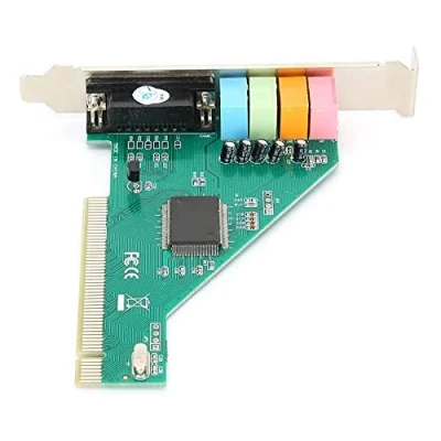Image of Vklopdsh PCI Sound Card 4.1 Channel Desktop in Internal Audio Stereo Surround CMI8738