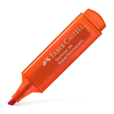 Image of Faber Castell 1546 Super Fluorescent Textliner Orange