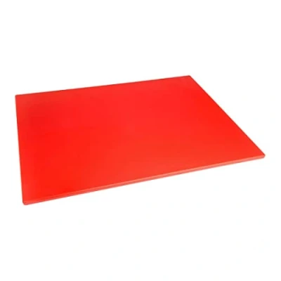 Image of Hygiplas Chopping Board in Red Low Density 10 x 600 450 mm