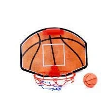 Image of Mini Basketball Hoop Set Bedroom Bathroom Toilet Office Desktop Game