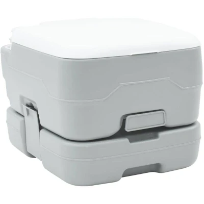 Image of vidaXL Portable Camping Toilet 10L Fresh Water &amp; Waste Tank