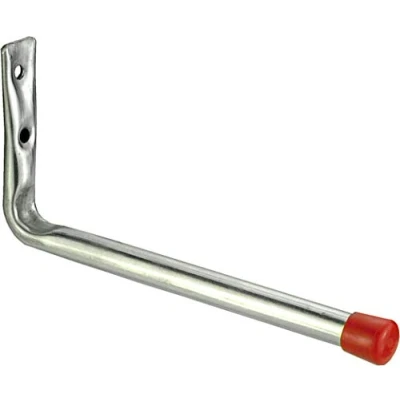 Image of CONNEX DY222006 Wall Hook 71x176 zinc pl 6kg, Silver, red, 170 x 70 mm (10 kg)