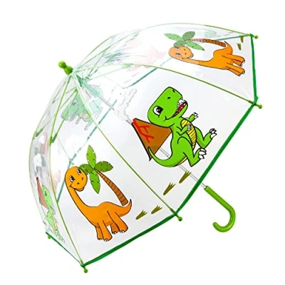 Image of Hartom Unisex Dinosaur Childrens Lightweight, POE Dome Umbrella.