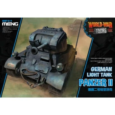 Image of Meng Model German Light Tank Panzer II (Cartoon)