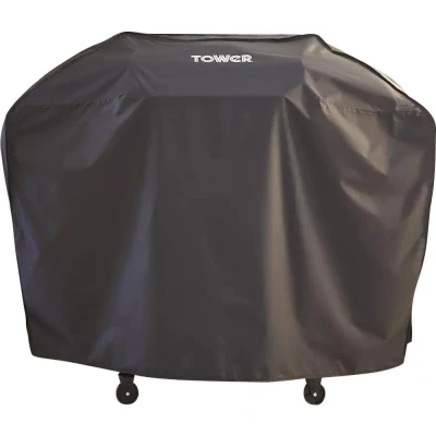 Image of Tower 3 Burner Gas BBQ Cover Black