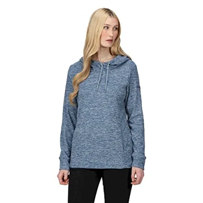 Image of Regatta Womens Kizmitt II Hooded Fleece 8 ICE GREY