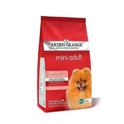 Image of Arden Grange Mini Adult Dry Dog Food with Fresh Chicken and Rice, 6 kg