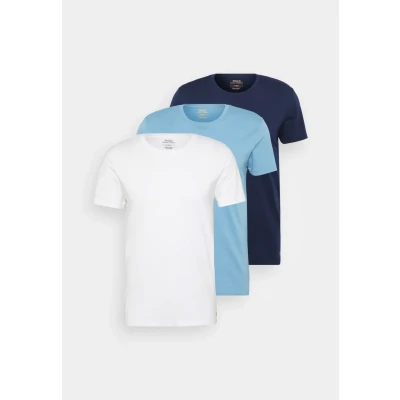 Image of Polo Ralph Lauren S/S CREW 3 PACK UNDERSHIRT men&#039;s T shirt in Multicolour