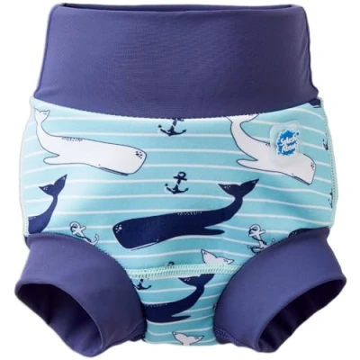Image of Splash About Baby Happy Toddler Swim Nappy, Red, 6 12 Months