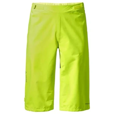 Image of VAUDE Moab Rain Shorts neon yellow M