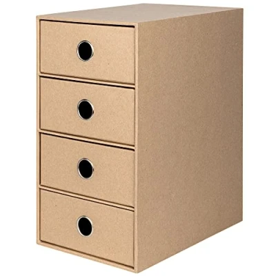 Image of S.O.H.O. 1524452624 4 Drawer Box Kraft