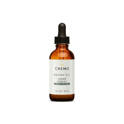 Image of Cremo Beard Oil, Restores Moisture, Softens And Reduces Itch for All Lengths Of Facial Hair, 1 Ounce Forest Blend