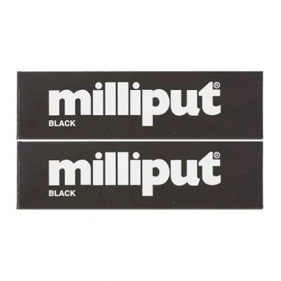 Image of Milliput Epoxy Putty Black 113.4g Kit 2pk