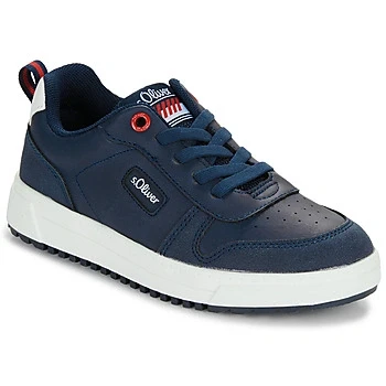 Image of S.Oliver 44100 42 805 boys&#039;s Children&#039;s Shoes (Trainers) in Marine