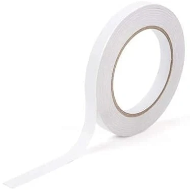 Image of Indigo® Premium White Double Sided Tape (Qty 3: 9mm x 33m)