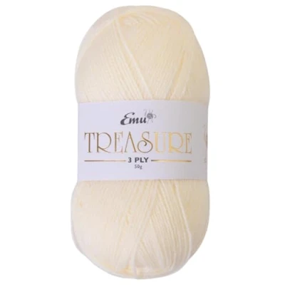 Image of Emu Treasure 3 Ply Cream (501)