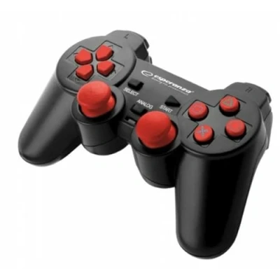 Image of Esperanza EGG106R Gamepad PS2/PS3/PC USB Corsair Black/Red