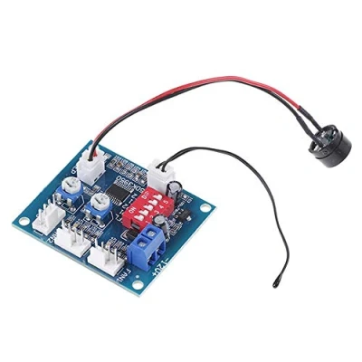 Image of DC 12V PWM PC CPU Fan Temperature Control Speed Controller Alarm Module