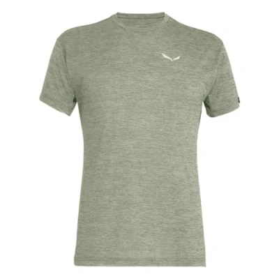Image of Salewa Puez Melange Dry T Shirt Men, Shadow Melange, 54/2X, Male