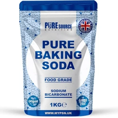 Image of Pure Baking Soda 1KG VEGAN 100% Sodium Bicarbonate of Food Grade for Cooking &amp; Drinking Cleaning Aluminium Free BPA Raising Agent