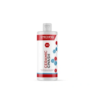 Image of Gtechniq Car Shampoo. 2 in 1 Ceramic GWash and Hydrophobic Coating for Cleaning. Cleans Repels Dirt, Cleaner Up to 3 Months Protection, Super Concentrated 1L