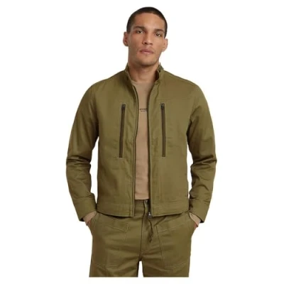 Image of G STAR RAW Men&#039;s Lt wt deck jkt Jackets, Green (smoke olive D24288 C962 B212), XL