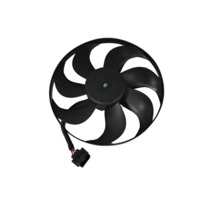 Image of 6Q0959455K, 6X0959455A Cooling fan THERMOTEC D8W007TT 345, 345mm 12V 250/60W Electric without radiator shroud VOLKSWAGEN: Golf 5, 4, Caddy 3