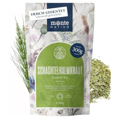 Image of Horsetail tea (300g) MonteNativo 100% pure and natural Herbal infusion Gently cut dried